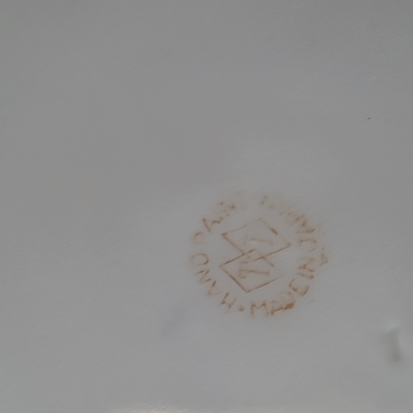 JAPANESE HANDPAINTED LUSTERWARE LANDSCAPE DECORATIVE PLATES SET OF 5 - Picture 4 of 12